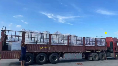 氧化锌生产企业厂区装车作业过程