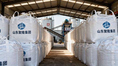 氢氧化铝滤饼装车装运至净水和建材应用工序