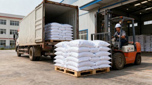 改性氢氧化铝工艺流程产品装车