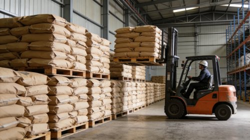 符合HG/T4530标准的氢氧化铝阻燃剂装车过程实拍