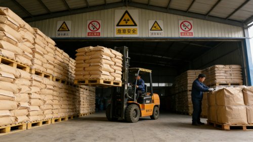 重庆氢氧化铝工厂装车现场