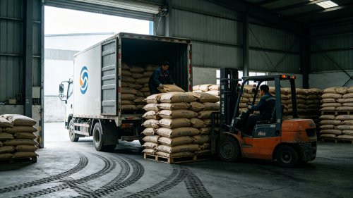 氢氧化铝复合材料用超细阻燃粉末工厂厂区装车中位粒径1至5微米硅烷表面处理用于玻纤增强塑料和环氧灌封胶