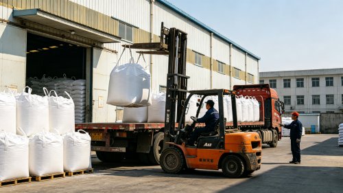 氢氧化铝工业应用高白氢氧化铝产品码垛