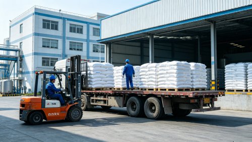 氢氧化铝价格高白工业填料产品码垛