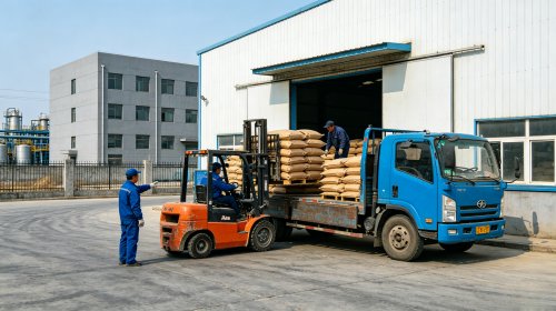 整车涂料用氢氧化铝装车完毕发往各地，水性建筑漆增硬耐磨防火涂料阻燃抑烟粉末涂料调节光泽多场景覆盖